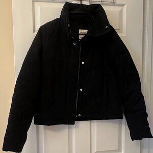 Abercrombie & Fitch Mini Puffer, Black, Medium
